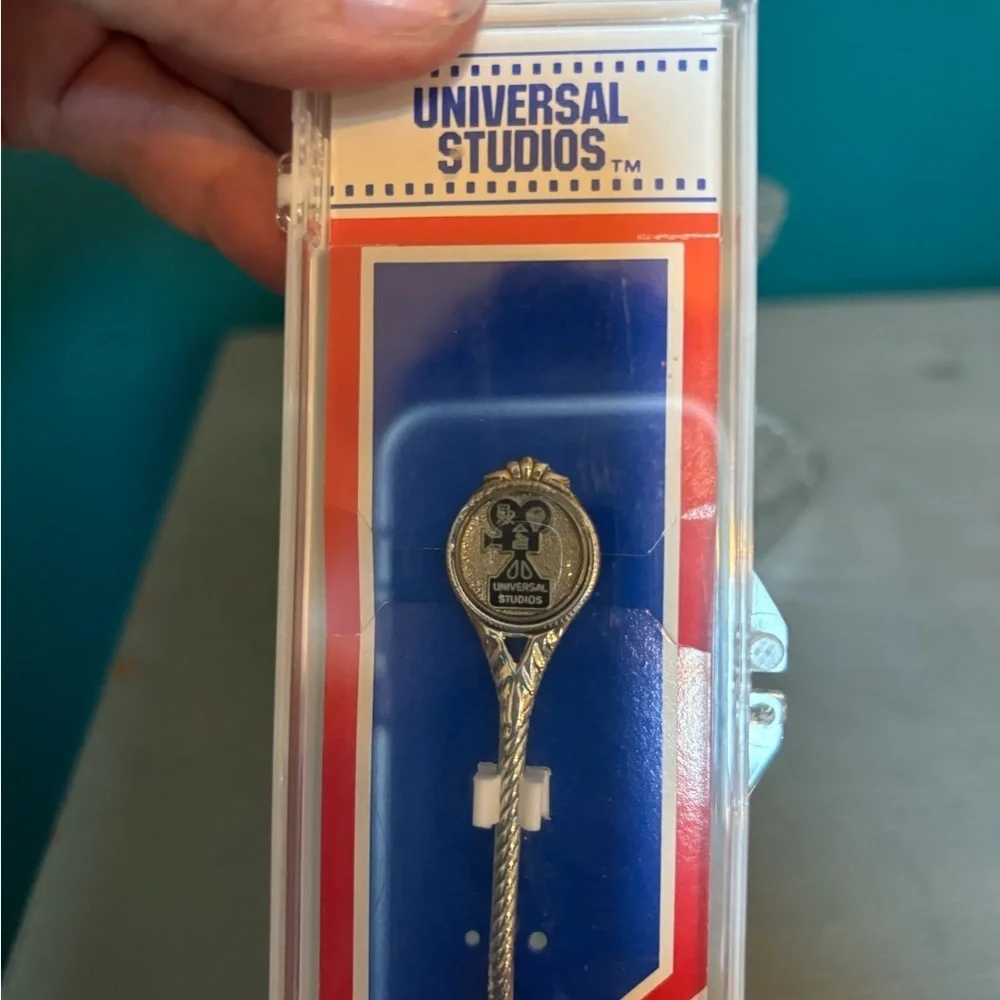 Universal Silver Ornate Serving Spoon
